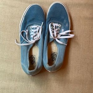 9.5 Vans casual wears, blue
